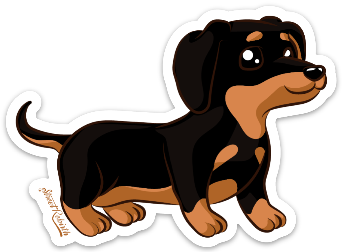 Dog PUN STICKER – ONE 4 INCH WATER PROOF VINYL STICKER – FOR HYDRO FLASK, SKATEBOARD, LAPTOP, PLANNER, CAR, COLLECTING, GIFTING