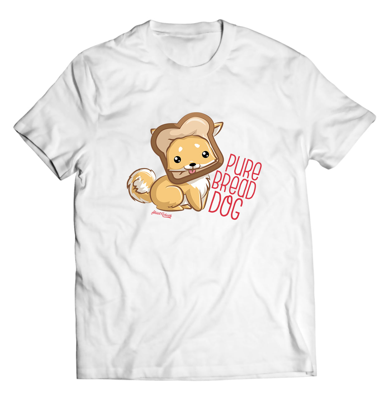 Pure Bread Dog PUN SHIRT - DIRECT TO GARMENT QUALITY PRINT - UNISEX SHIRT