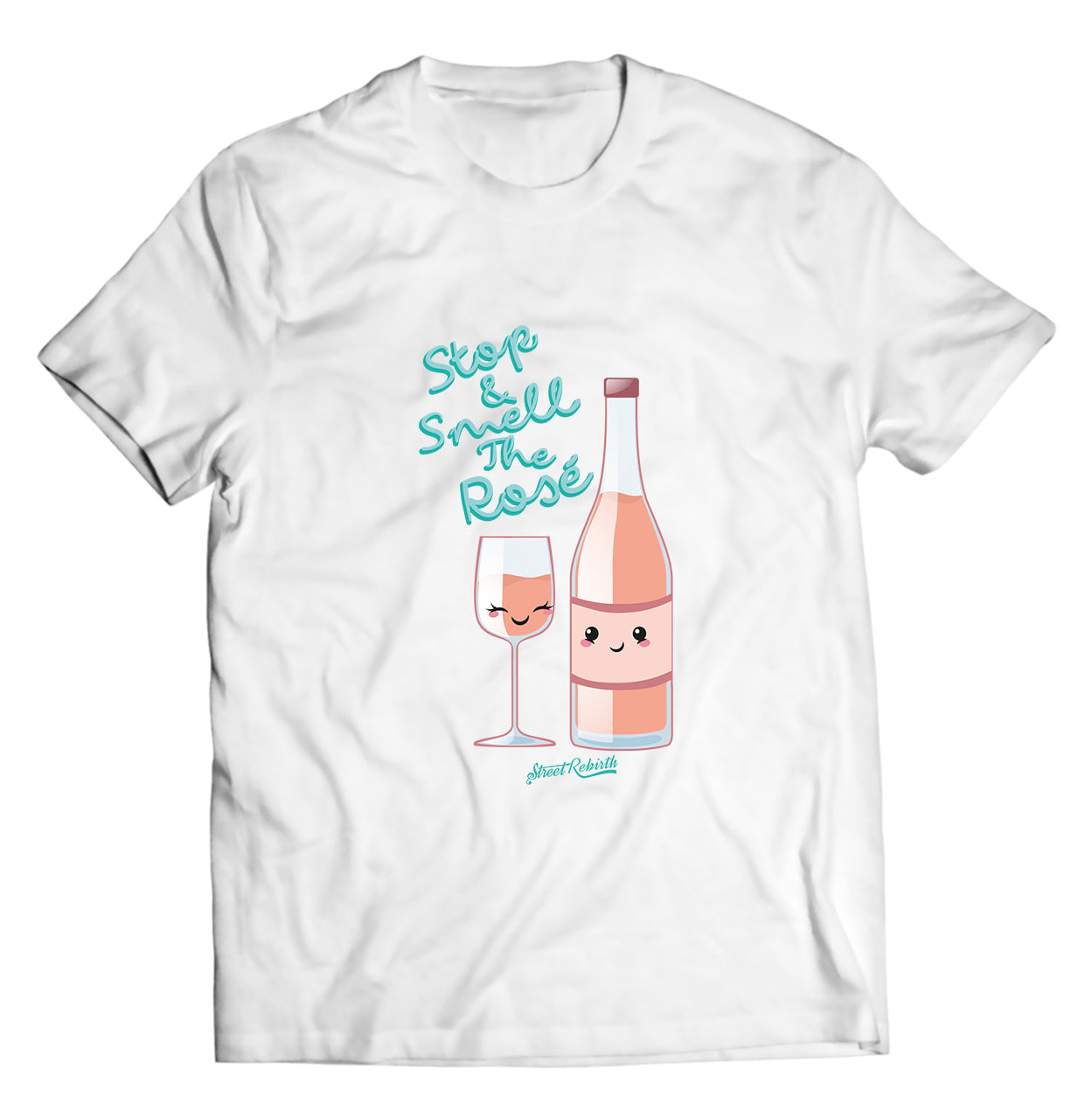 Stop And Small The Rose PUN SHIRT - DIRECT TO GARMENT QUALITY PRINT - UNISEX SHIRT